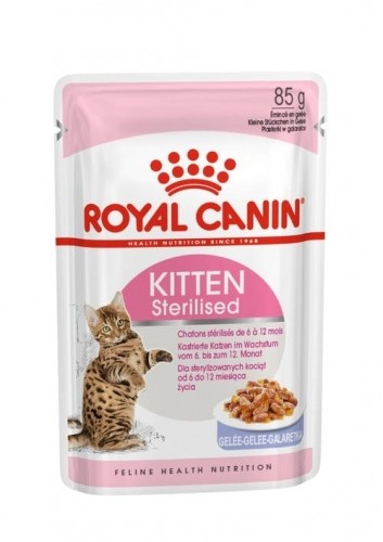 ROYAL CANIN FHN Kitten Sterilised - Wet cat food - 12x85g image 1