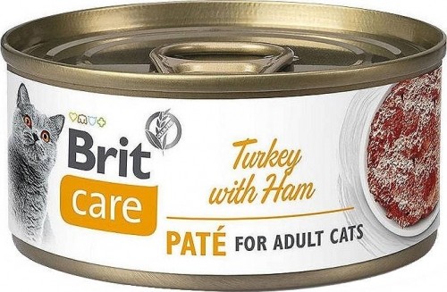 BRIT Care Turkey with Ham Pate - wet cat food - 70g image 1