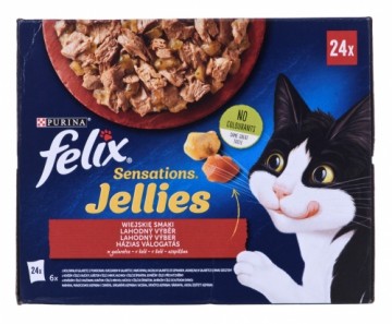 Purina Nestle Felix Sensations country flavors in jelly 24 x 85 g