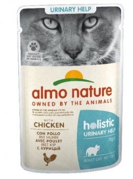 ALMO NATURE Holistic Urinary help - wet food for adult cats with chicken - 70g