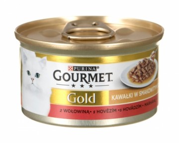 Purina Nestle GOURMET Gold Sauce Delight Beef - wet cat food - 85 g
