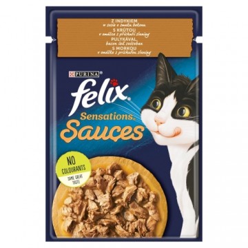 Purina Nestle PURINA Felix Sensations Sauces Turkey - wet cat food - 85 g