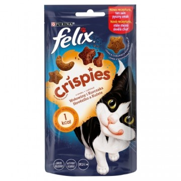 Purina Nestle FELIX Crispies Beef, Chicken - dry cat food - 45 g