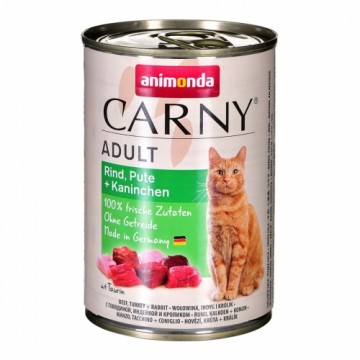 ANIMONDA Carny Adult Beef, turkey, rabbit - wet cat food - 400 g
