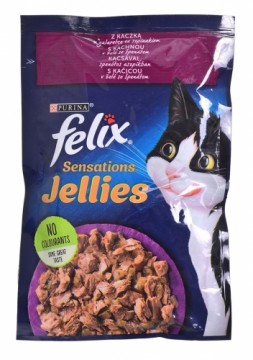 Purina Nestle Felix Sensations Duck and spinach - 85g