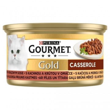 Purina Nestle GOURMET GOLD - Casserole duck and turkey 85g