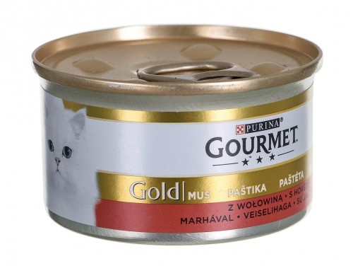 Purina Nestle GOURMET Gold Beef - wet cat food - 85g image 1