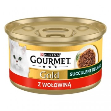 Purina Nestle PURINA Gourmet Gold Succulent Delights Beef - wet cat food - 85g