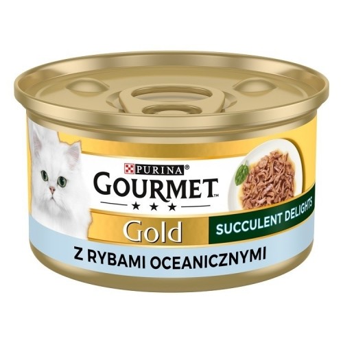 Purina Nestle PURINA Gourmet Gold Succulent Delights Ocean fish - wet cat food - 85g image 1