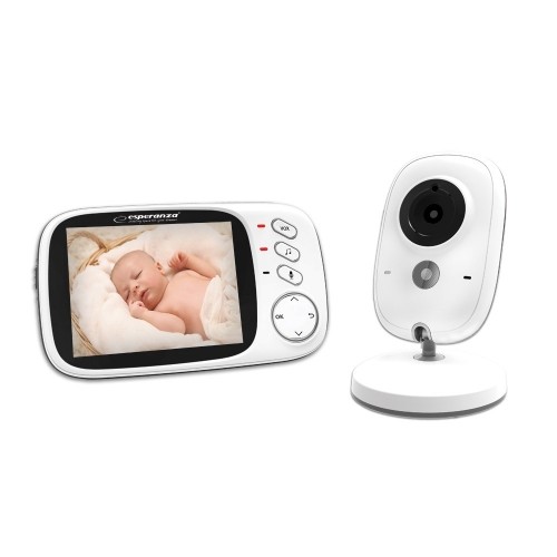 Esperanza EHM002 LCD Baby Monitor 3,2" White image 1