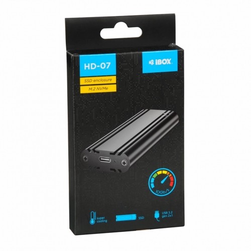 iBox HD-07 SSD enclosure Black M.2 image 5