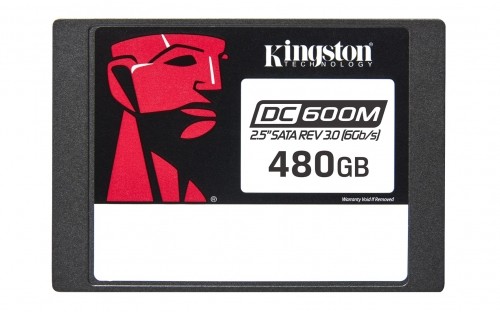 Kingston Technology 480G DC600M (Mixed-Use) 2.5” Enterprise SATA SSD image 1