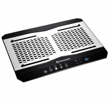 Thermaltake CL-N002-PL12BL-A laptop cooling pad 1300 RPM Aluminium, Black
