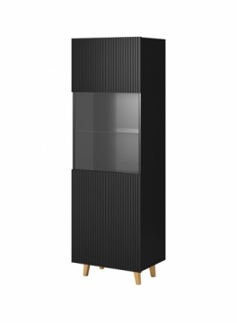 Cama Meble Display cabinet PAFOS 60x40x182 mat black