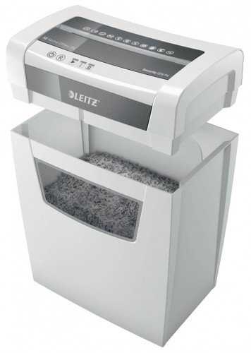 Leitz IQ Home Office P-4 paper shredder Particle-cut shredding 22 cm White image 3
