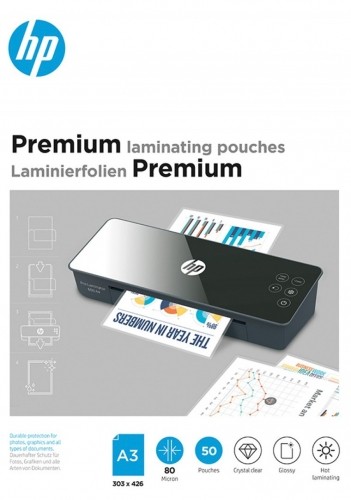Hewlett-packard HP Premium lamination film A3 50 pc(s) image 1