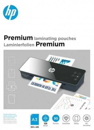 Hewlett-packard HP Premium lamination film A3 50 pc(s) image 1