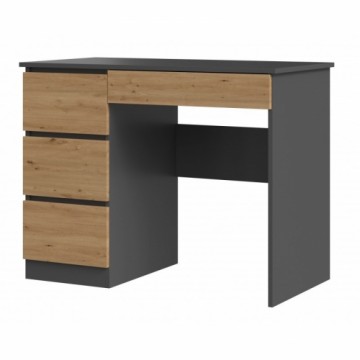 Top E Shop Desk MIJAS LEFT 98x51x76 cm Anthracite/Artisan