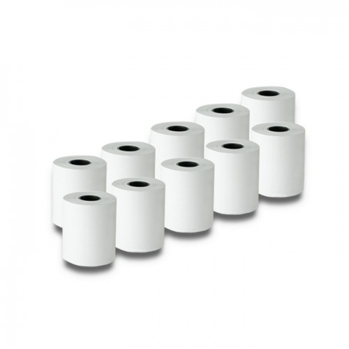 Qoltec 51895 Thermal roll 57 x 30 | 55g / m2 | 10 pcs. | BPA free image 1