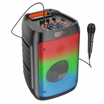 OEM Borofone Portable Bluetooth Speaker BP10 Fireworks with microphone black