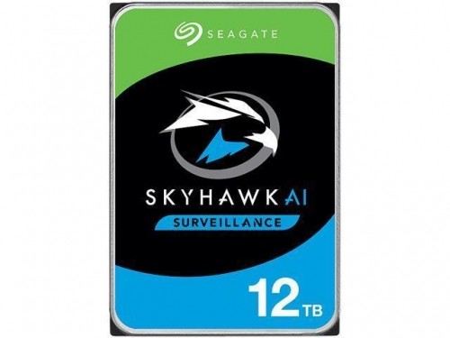 HDD|SEAGATE|SkyHawk|12TB|SATA 3.0|256 MB|7200 rpm|3,5"|ST12000VE001 image 1