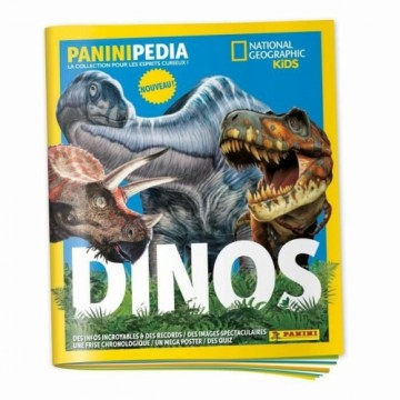 Uzlīmju albums Panini National Geographic - Dinos (FR)