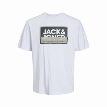 Krekls ar Īsām Piedurknēm Bērniem Jack & Jones logan Balts