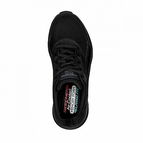 Мужские спортивные кроссовки Skechers D'Lux Walker - New Moment Чёрный image 3