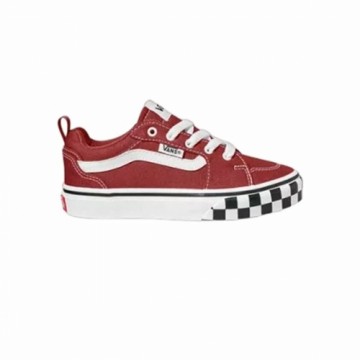 Повседневная обувь детская Vans Filmore Check Bumper Dark Темно-красный