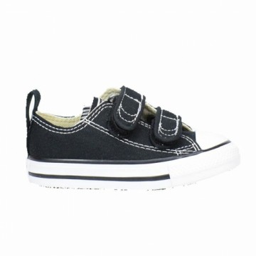 Повседневная обувь детская Converse Chuck Taylor All Star Чёрный Velcro