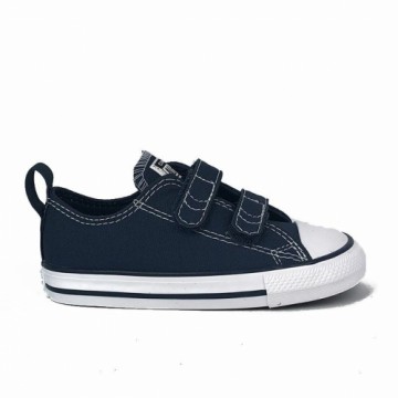 Повседневная обувь детская Converse Chuck Taylor All Star Тёмно Синий Velcro