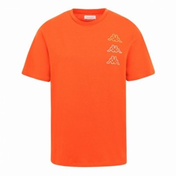 Vīriešu Krekls ar Īsām Piedurknēm Kappa Kemilia Oranžs