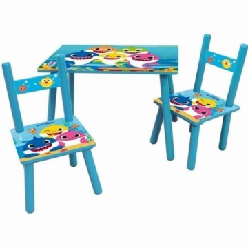 Bērnu galda un krēslu komplekts Fun House BABY SHARK
