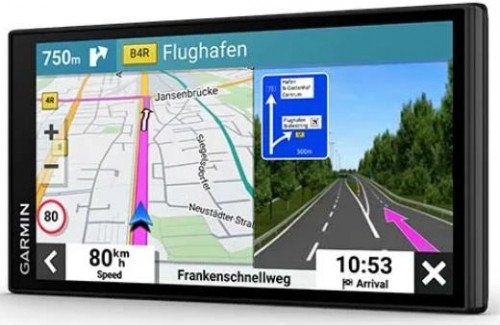 Garmin Drive 66 Navigators ar Satiksmes informāciju un viedtālruņa lietotni image 1