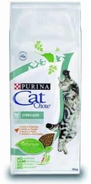 Purina Nestle Purina Cat Chow Sterilized cats dry food 15 kg Adult Chicken