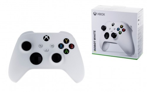 Microsoft Xbox Wireless Controller White Gamepad Xbox Series S,Xbox Series X,Xbox One,Xbox One S,Xbox One X Analogue / Digital Bluetooth/USB image 1