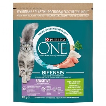 Purina Nestle PURINA One Bifensis Adult Sensitive - dry cat food - 800 g
