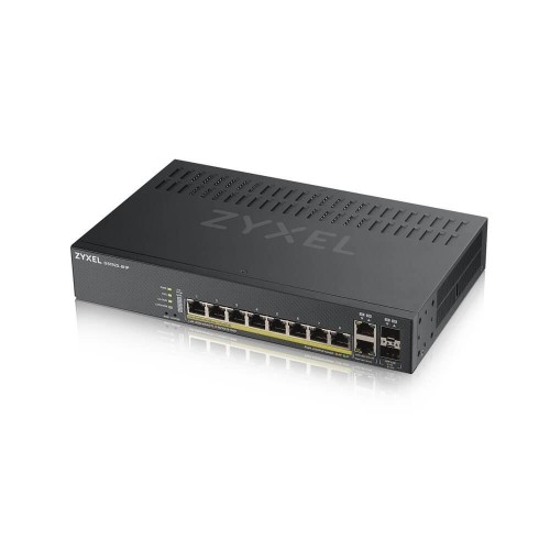 Zyxel GS1920-8HPV2 Managed Gigabit Ethernet (10/100/1000) Power over Ethernet (PoE) Black image 4