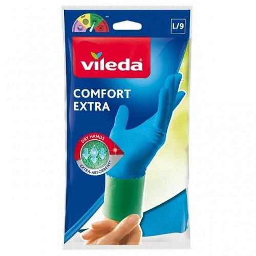Gloves Vileda Comfort Extra "L" image 1