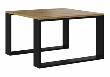 Top E Shop MODERN MINI table 67x67x40 cm Artisan Oak/Black