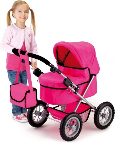 Bayer Wózek głęboki dla lalki różowy Trendy 13029AA image 5