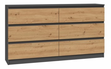 Top E Shop Topeshop M6 140 ANT/ART KPL chest of drawers