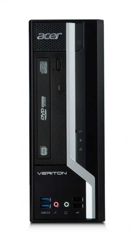 Acer Veriton X2611G Intel® Celeron® G G1610 4 GB DDR3-SDRAM 256 GB SSD Black PC REPACK New Repack/Repacked image 1