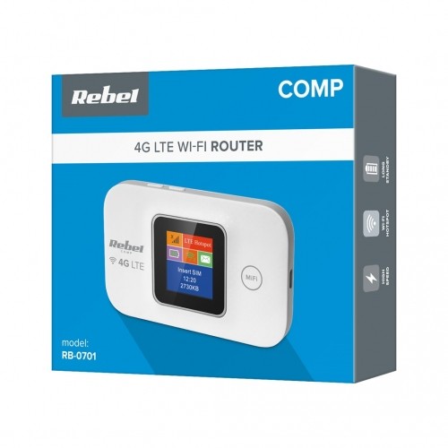 Rebel RB-0701 wireless router Single-band (2.4 GHz) 3G 4G image 2