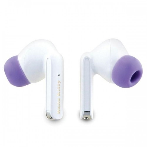 Hello Kitty słuchawki Bluetooth HKTWSHDGKEU TWS + stacja dokująca fioletowy|purple Gradient Electroplating Logo image 3