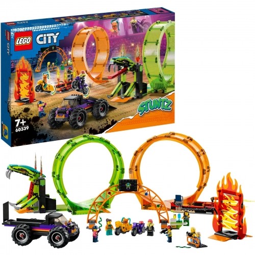 LEGO City Stuntz 60339 Double Loop Stunt Arena image 1