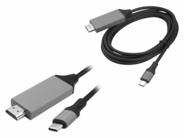 MHL HDMI|USB Type-C kabelis, 2 m.