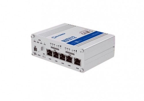 Teltonika RUTX12 | Rūpnieciskais 4G LTE maršrutētājs | Cat 6, Dual Sim, 1x Gigabit WAN, 3x Gigabit LAN, WiFi 802.11 AC image 1
