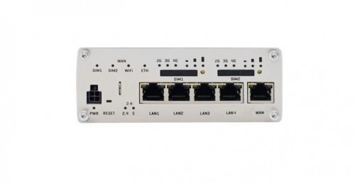 Teltonika RUTX12 | Rūpnieciskais 4G LTE maršrutētājs | Cat 6, Dual Sim, 1x Gigabit WAN, 3x Gigabit LAN, WiFi 802.11 AC image 2