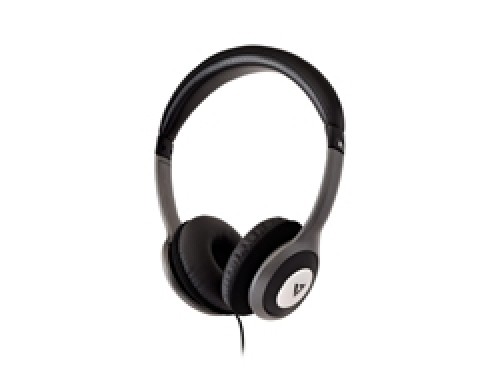 V7 DELUXE 3.5MM STEREO HEADPHONES W|VOL CONTROL 1.8M CABLE IN image 1